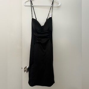 Black juniors xoxo dress